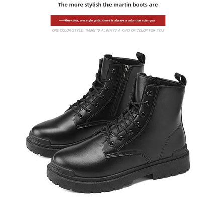 Military Men's Boots to Work Outdoor Shoes for Man Free Shipping Sneakers Winter Men's Chelsea Boot Safti Shose Mens Work Safety