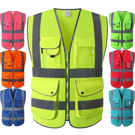 Cycling Jogging Workwear Highlight Vest Night Work Security Running Working Vest