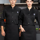 black coat apron / 4XL