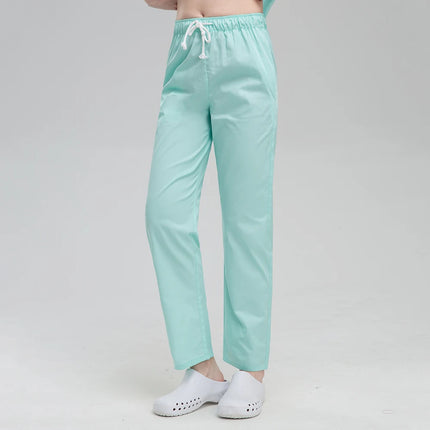 Multicolor Nurse Uniforms Bottoms 3 Pockets Work Trouser Dental Clinic Nursing Scrubs Pants Pet Grooming Women's Surgical Pants-KarWorkwear