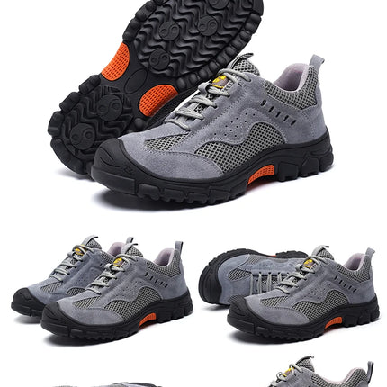 Welding Safety Boots For Men Anti-smashing Construction Work Shoes Puncture Proof Indestructible Composite Toe Safety Work Boots-KarWorkwear