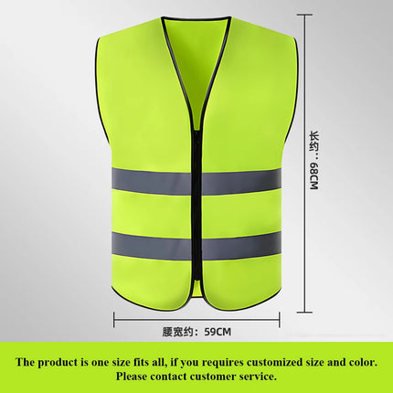 Safety Vest for Construction Work High Visibility Security Protection Man Working Clothes Uniform Hi Vis Workwear