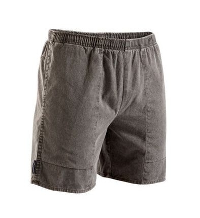 Stubbies Ruggers Mens Pigment Dyed Shorts Drawcord Cotton Elastic Work SE4200-KarWorkwear