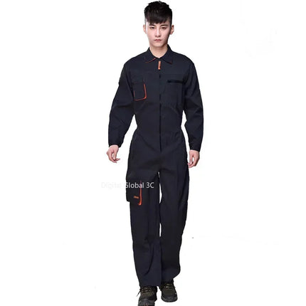 2023 Work Overall Uniform Men Women Working Coveralls Welding Suit Car Repair Workshop Mechanic Plus Size Clothes-KarWorkwear