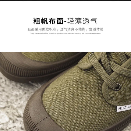 New Fashion High-top Mens Boots Outdoor Comfortable Mens Casual Boots Jungle Mountaineering Men Shoes Wide Bottom Platform Boots-KarWorkwear