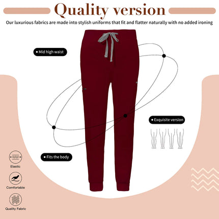 Medical Surgery Clothes Unisex Pet Hospital Bottoms Dentist Scrubs Pants Beauty Salon Dustproof Work Pant Doctor Nurse Workwear-KarWorkwear