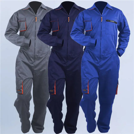 Work Clothes Uniform Men Women Work Clothes Welding Suit Car Repair Dustproof Workshop Mechanic Large Size Clothes-KarWorkwear