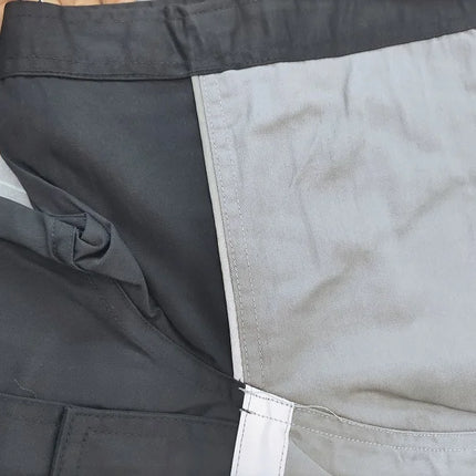 Summer Work Clothing Men Working Coveralls Reflective Tape Thin Breathable Uniforms Factory Workshop Service Car Repairman Suits-KarWorkwear