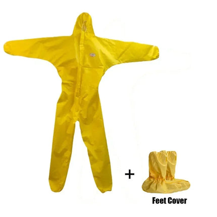 Chemical Work Coverall Protective Suit Hazardous Chemicals Liquid Proof Sulfuric Acid And Alkali Resistant Protection Clothing