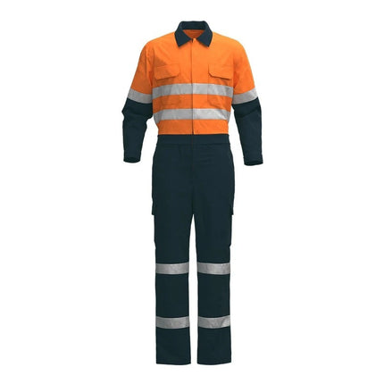 100% Cotton Work Coveralls Uniform Men Reflective Working Coveralls Welding Suits Car Repair Workshop Mechanic