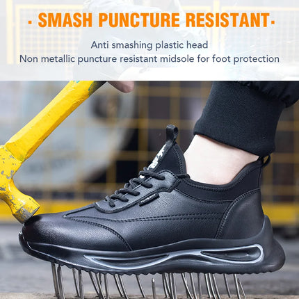 Safety Shoes Men for Work SteelToe Free Shipping Industrial Boots Man Protection for the Feet Smash-Proof Waterproof-KarWorkwear