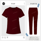 42019-Burgundy / L
