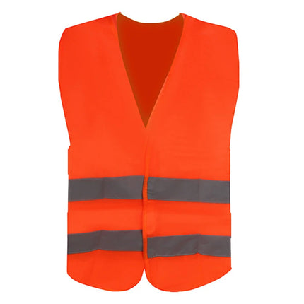 Car Reflective Strip Vest Reflective Strip Vest Car Emergency Reflective Vest Fluorescent Green Orange Safety Suit Strip Vest