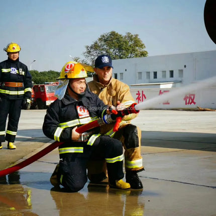 Professional firefighter uniform fire resistant suits fireproof racing suit Fireman Garments-KarWorkwear