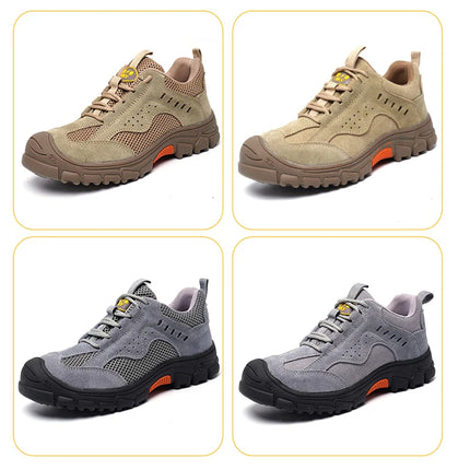 Welding Safety Boots For Men Anti-smashing Construction Work Shoes Puncture Proof Indestructible Composite Toe Safety Work Boots-KarWorkwear