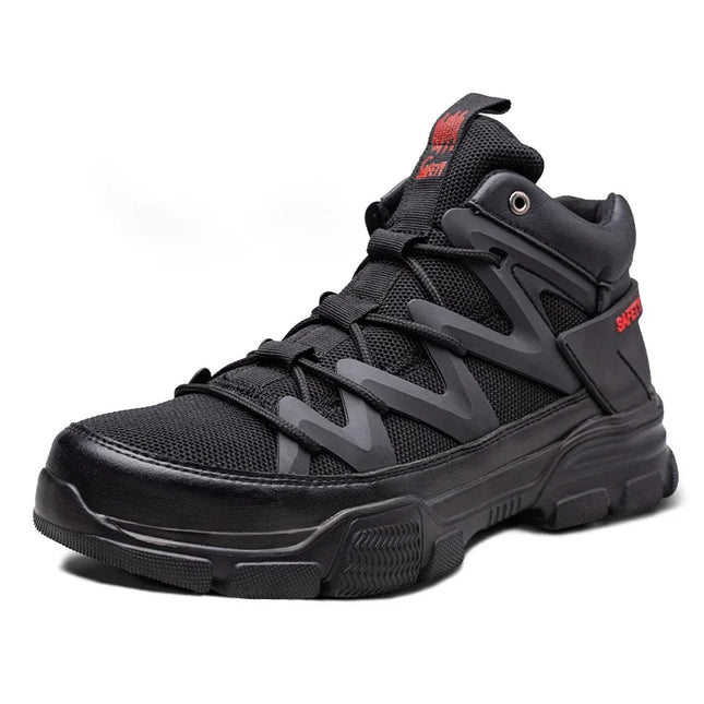 Work Boots Indestructible Safety Shoes Men Steel Toe Shoes Puncture-Proof Work Sneakers Male Footwear Adult Security Shoes-KarWorkwear