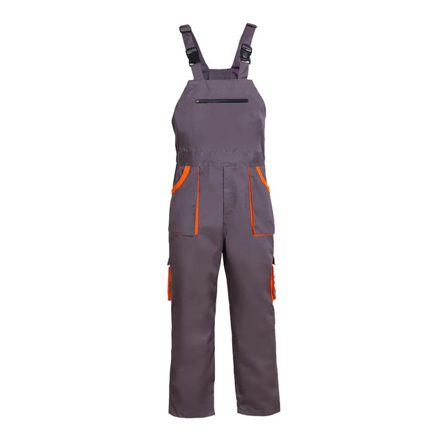 Bib Overalls Mens Women Work Clothing Plus Size Protective Coveralls Strap Jumpsuit Multi Pockets Uniform Sleeveless Cargo Pants-KarWorkwear