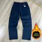 6xl 115-125kg / Navy blue fleece-lined and extra thick