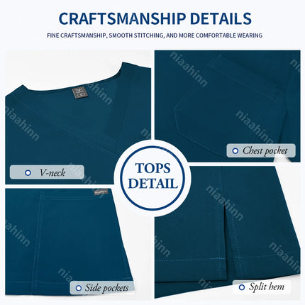 Wholesale Jogger Style Surgical Medical Work Clothes Hospital Doctor Nursing Scrub Suit Anesthetist Uniforms Dentistry Uniforms-KarWorkwear