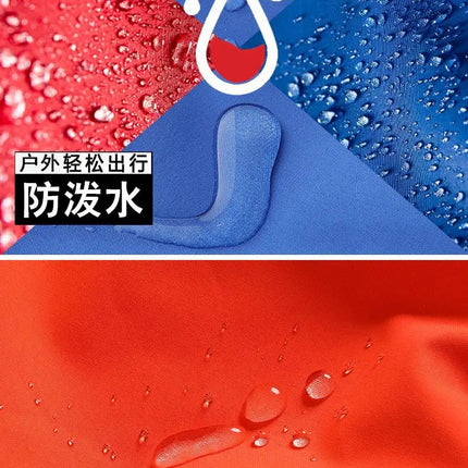 Winter Work Jacket Men, Waterproof Windproof Reflective Thermal Coat, Fleece Lined Abrasion Resistant Parka