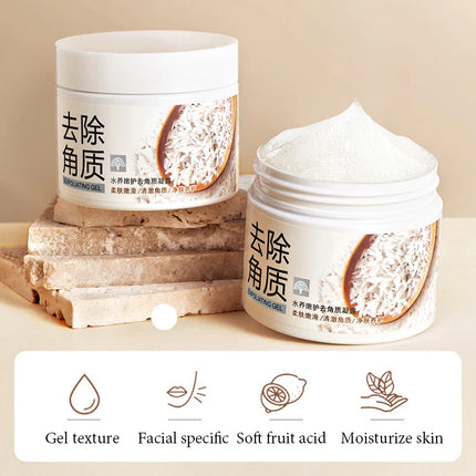 BIOAQUA White Rice Face Exfoliating Gel Moisturizing Nourishing skincare Facial Scrub Face Cream Facial Exfoliants Skin Care-KarWorkwear