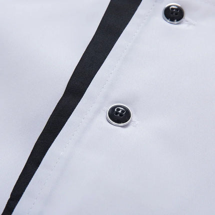 Short Sleeve Chef Jacket Set Hotel Kitchen Work Uniform Cook Restaurant Cooking Shirts+Hat+Apron-KarWorkwear