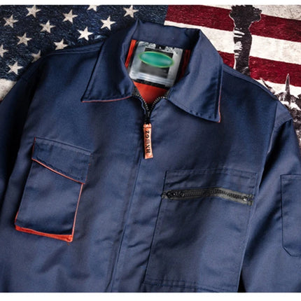 2024 Work Overall Uniform Men Women Working Coveralls Welding Suit Car Repair Workshop Mechanic Plus Size Clothes-KarWorkwear