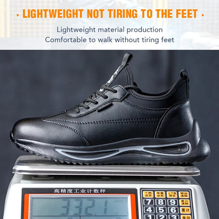 Safety Shoes Men for Work SteelToe Free Shipping Industrial Boots Man Protection for the Feet Smash-Proof Waterproof-KarWorkwear