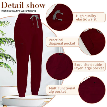 Medical Surgery Clothes Unisex Pet Hospital Bottoms Dentist Scrubs Pants Beauty Salon Dustproof Work Pant Doctor Nurse Workwear-KarWorkwear