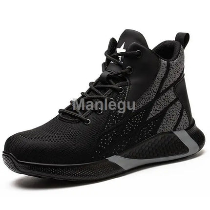 Work Boots Steel Toe Safety Shoes Men Women Work Shoes Sneakers Lightweight  Anti-Puncture Safety Shoes Men Indestructible Boots