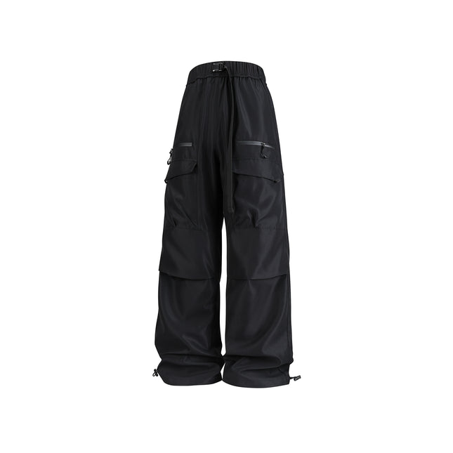 Workwear charge Men's 2025 autumn new style casual pants, loose wide-leg pants, high street American retro men's pants