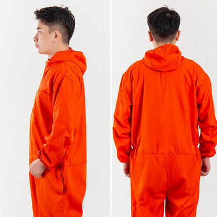 Work Jumpsuit Waterproof Breathable Sweat-absorbing Elastic Cuff Multiple-Pockets Anti-static Men Coveralls Work Uniform For Men-KarWorkwear
