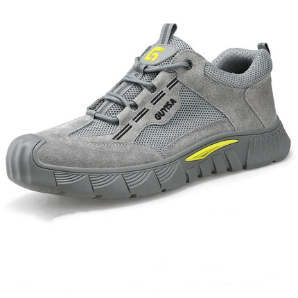 New Indestructible Shoes Work Sneakers Steel Toe Cap Safety Shoes Men Boots Anti-smash Anti-puncture Work Boots Security-KarWorkwear
