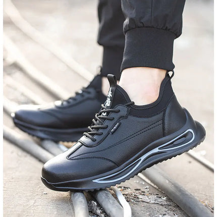 Safety Shoes Men for Work SteelToe Free Shipping Industrial Boots Man Protection for the Feet Smash-Proof Waterproof-KarWorkwear