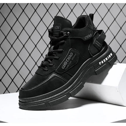 Mens Boots High Top Shoes Casual Winter Platform Designer Luxury Ankle Sport Chelsea Tactical Cowboy Work Safety Sneakers 안전화-KarWorkwear