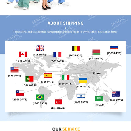 Tooth Check Doctor Workwear Hospital Medical Uniforms Unisex Pet Grooming Work Clothes Lab Uniform Jogger Suit Nurse Accessories-KarWorkwear