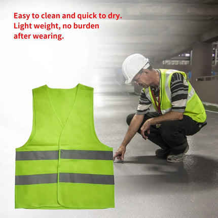 Multi-pocket Reflective Safety Vest Bright Color Traffic Vest Railway Coal Miners Uniform Breathable Reflective Protective Vest-KarWorkwear