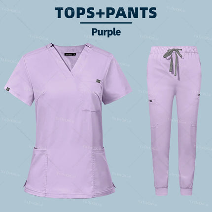 Wholesale Operating Room Medical Uniform Scrubs Hospital Working Scrubs Set Medical Supplies Nurse Dental Surgery Suit Workwear-KarWorkwear