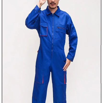 Work Overall Uniform Men Women Working Coveralls Welding Suit Car Repair Workshop Mechanic Plus Size Clothes-KarWorkwear