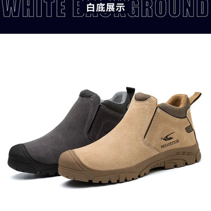 Scald-proof Electric Welding Shoes Plastic Toe Work Shoes Insulated Electrician Shoes Indestructible Industrial Male Wear Boots-KarWorkwear