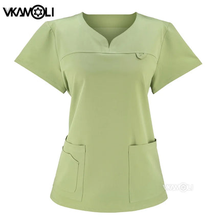 Women's Hospital operating room Work Uniform Elastic and Comfortable Surgical Clothing scrubs suit medical Beauty lab uniforms-KarWorkwear
