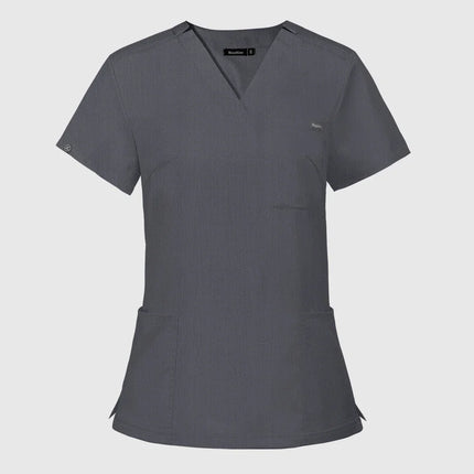 Hospital Overall Scrub Tops Women Dentist Working Uniform Nurse Scrub Uniformes Hospital Workwear Beauty Salon Pharmacy Clothes-KarWorkwear