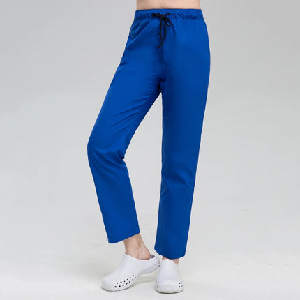 Multicolor Nurse Uniforms Bottoms 3 Pockets Work Trouser Dental Clinic Nursing Scrubs Pants Pet Grooming Women's Surgical Pants-KarWorkwear