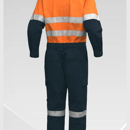 100% Cotton Work Coveralls Uniform Men Reflective Working Coveralls Welding Suits Car Repair Workshop Mechanic