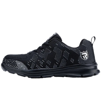 LARNMERN Safety Shoes for Women Anti-puncture Steel Toe Shoes Breathable Non Slip Work Shoes  Sneakers-KarWorkwear