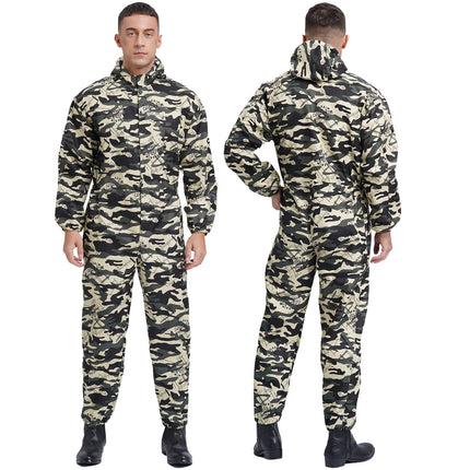 Mens Work Overalls Uniform Mechanics Workwear Lightweight Jumpsuits Long Sleeve Welding Suit Car Repair Workshop Coverall