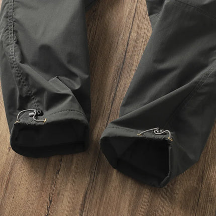 Outdoor Workwear Pants Men's Loose Fce Lined Thi Soft ell Hiking Pants Windproof Waterproof Polyester Fiber Straight Leg