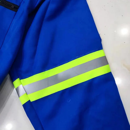 Work Overalls Men's Working Coverall Welding Suit Car Repairman Uniforms Workshop Mechanical Jumpsuit Hi Vis Safe Work Clothing-KarWorkwear