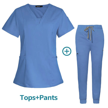 Wholesale Operating Room Medical Uniform Scrubs Hospital Working Scrubs Set Medical Supplies Nurse Dental Surgery Suit Workwear