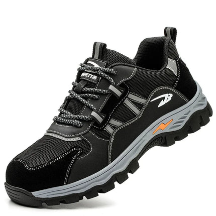Latest 2023 Steel Toe Cap Climbing Shoes Indestructible Anti Nail Safety Work Shoes Anti Smashing Male Footwear Boots-KarWorkwear